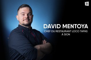 David Mantoya, chef au restaurant Loco Tapas à Sion
